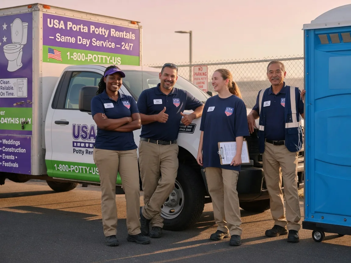 Porta Potty Rental company in Waverly, WV